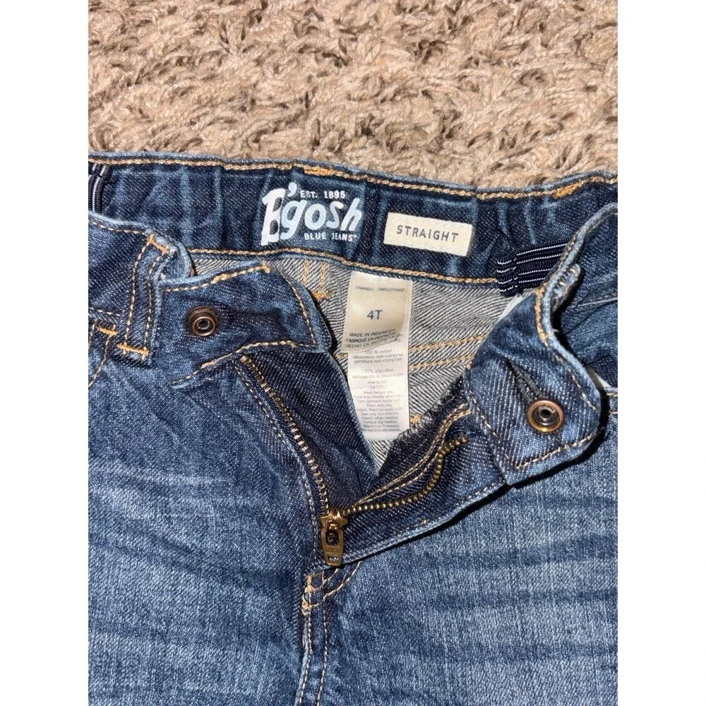 OshKosh B’gosh‎ Straight Denim EUC Size 4